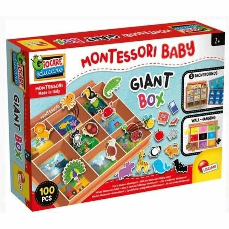 Educational Game Lisciani Giochi Montessori Baby Giant Box-0