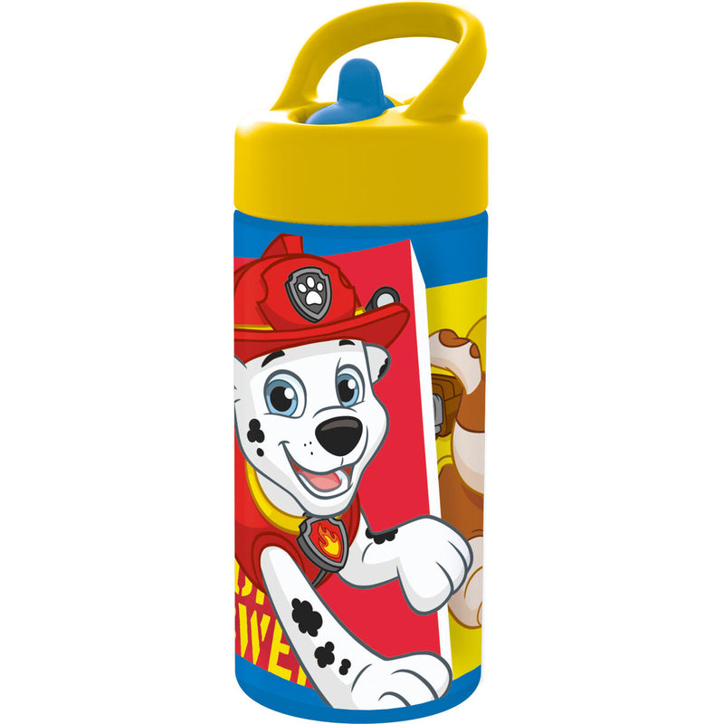 Botella de Agua The Paw Patrol Funday Rojo Azul PVC 410 ml-0