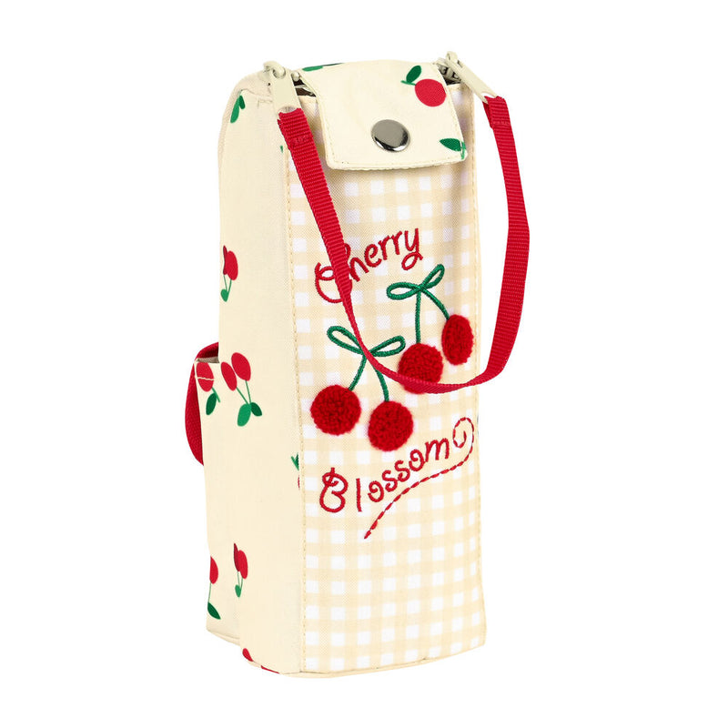 Estuche Escolar Safta Cherry Beige (6 x 21 x 6 cm)-3