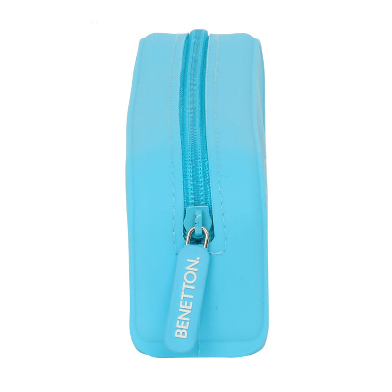 Estuche Escolar Benetton Spring Azul cielo 18.5 x 7.5 x 5.5 cm-2