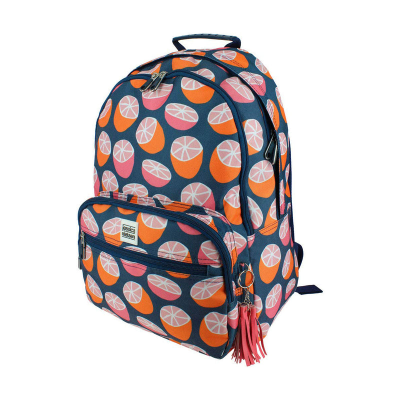 Mochila Escolar Jessica Nielsen Naranja 19 L-0