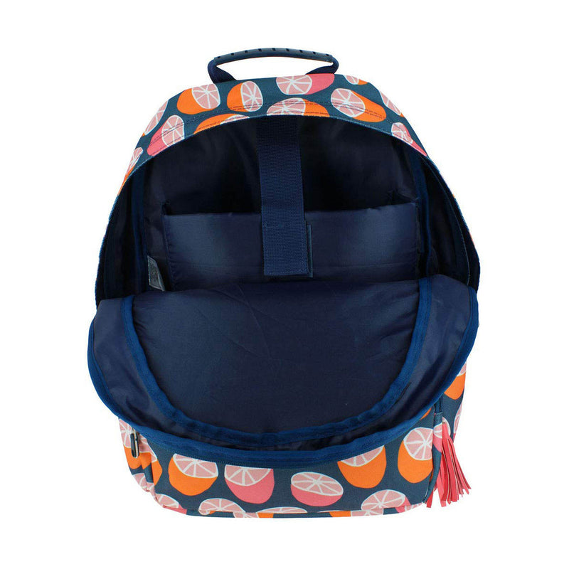 Mochila Escolar Jessica Nielsen Naranja 19 L-1