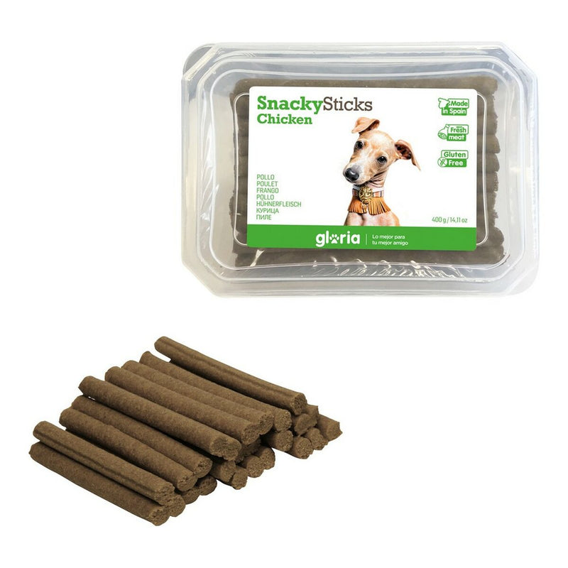 Snack para Perros Gloria Snackys Sticks Pollo Barritas (800 g) (800 g)-0