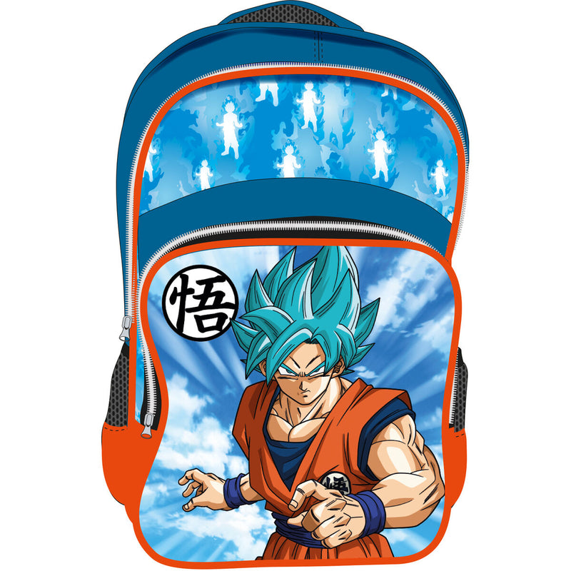 Mochila Escolar Dragon Ball Azul-0