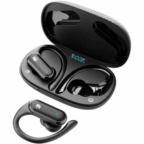 Auriculares con Micrófono PcCom Negro-0