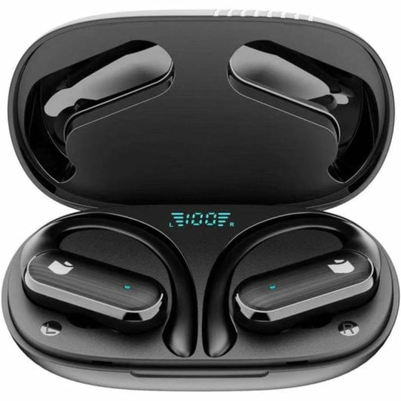 Auriculares con Micrófono PcCom Negro-3