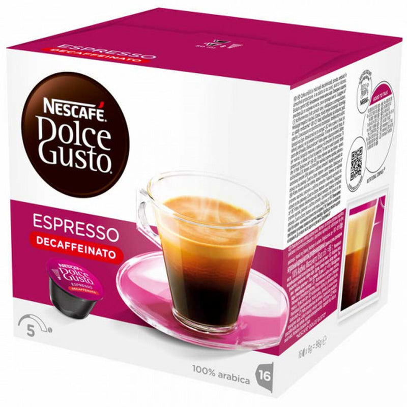 Kávékapszulák Dolce Gusto ESPRESO DECAF (16 egység)-0