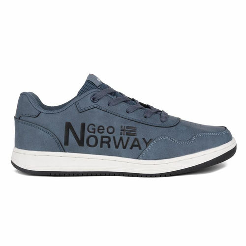 Zapatillas Casual Hombre Geographical Norway Azul Acero-0