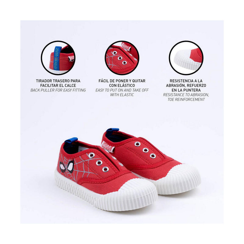 Zapatillas Casual Niño Spider-Man Rojo-7