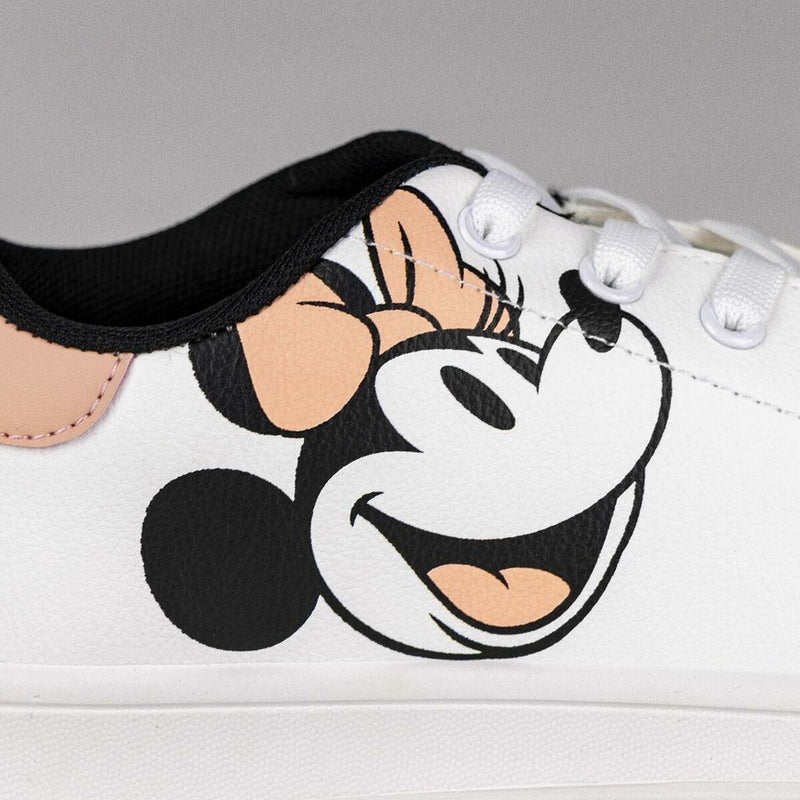 Zapatillas Deportivas Mujer Minnie Mouse Blanco-2