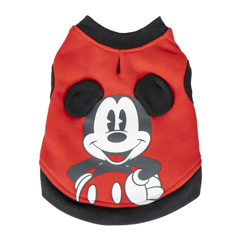 Sudadera para Perro Mickey Mouse S Rojo-0