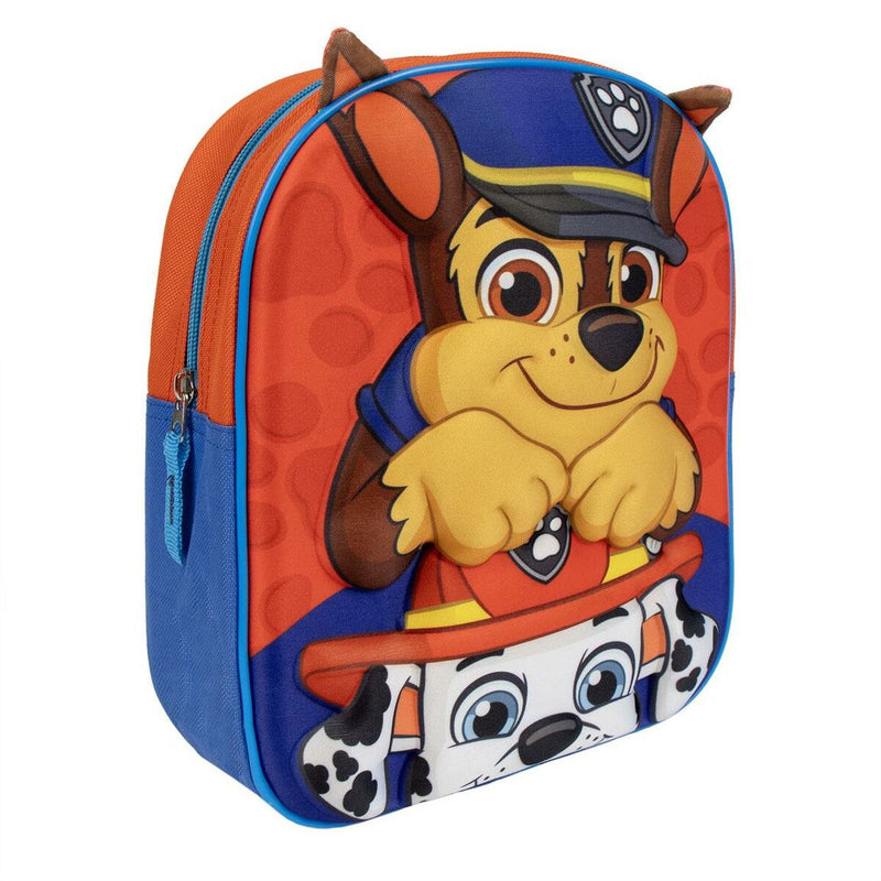 School Bag The Paw Patrol Blue 22 x 28 x 10 cm-0