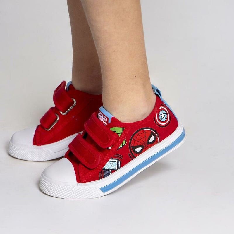 Zapatillas Casual Niño The Avengers Rojo-5