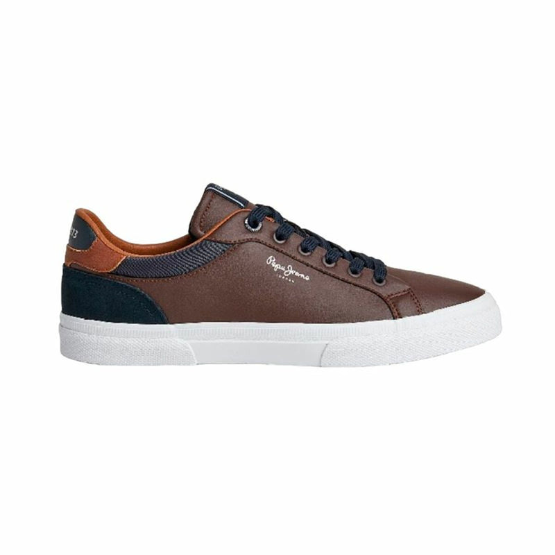 Zapatillas Deportivas Hombre Pepe Jeans Kenton Court Marrón-0