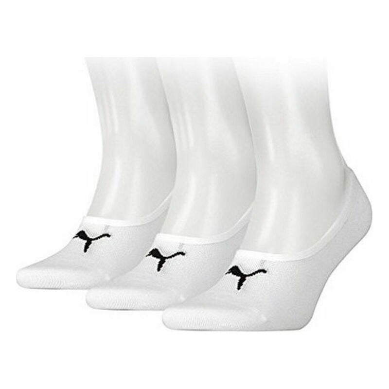 Ankle Socks Puma FOOTIE (3 pairs) White-4