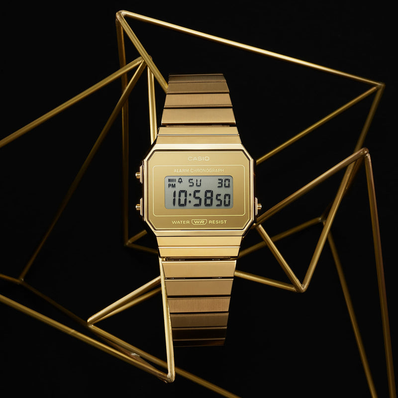 CASIO VINTAGE Mod. ICONIC SLIM GOLD-1