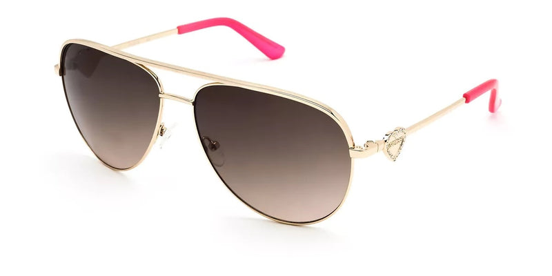 GUESS SUNGLASSES Mod. GF6106 Gold / Pink-0