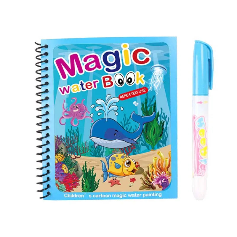 Libro Mágico de Agua Montessori