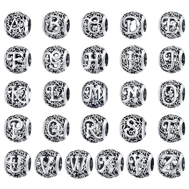 925 sterling silver super mom charms pendants I love my family charm pendant kids charms for bracelet making jewelry-4