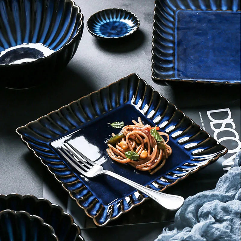 Zurbaa Ceramic Plates Set-4