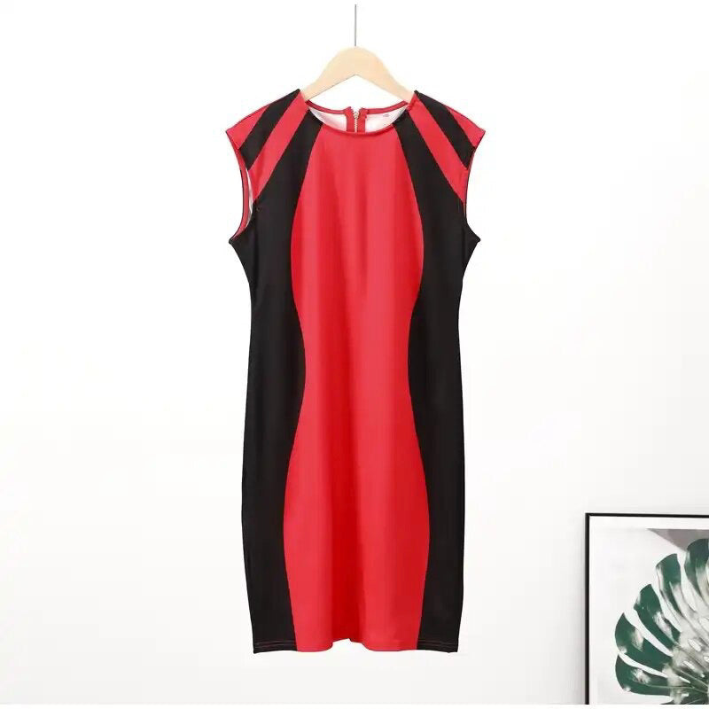 Vestido Corto Ajustado Rojo - Elegancia y Confianza