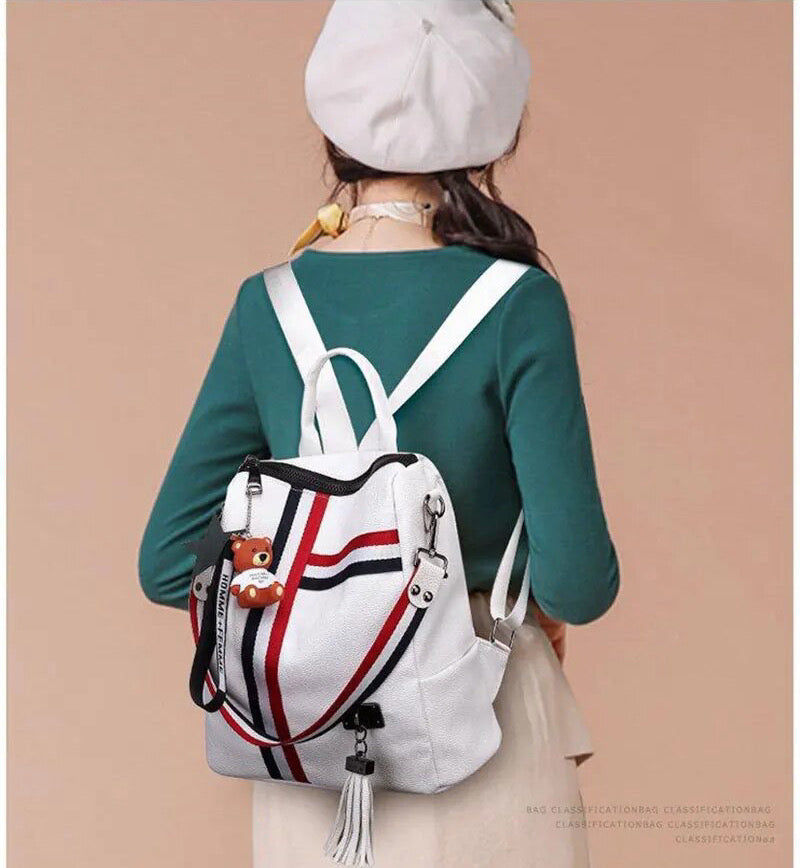 PU Leather Backpack