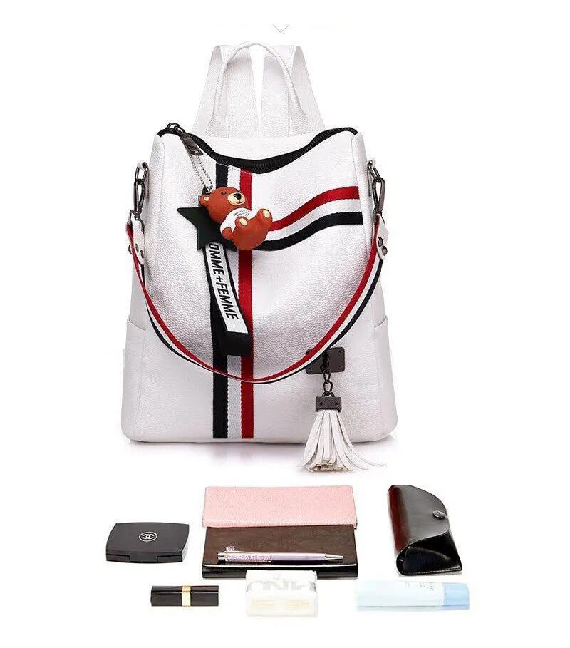 PU Leather Backpack