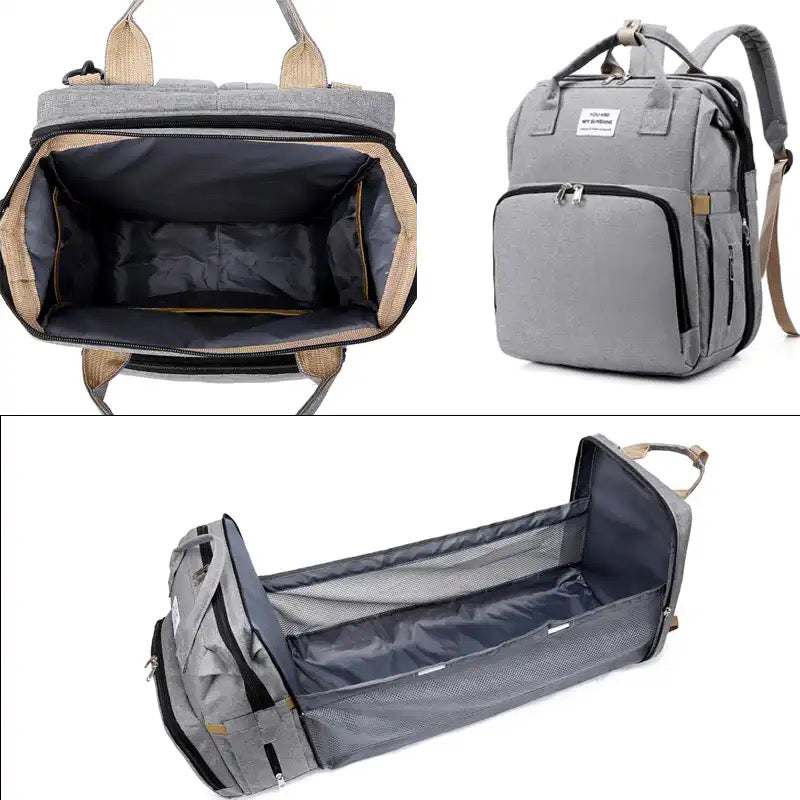 Large capacity diaper bag 