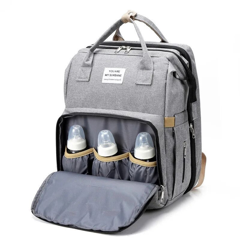 Large capacity diaper bag 