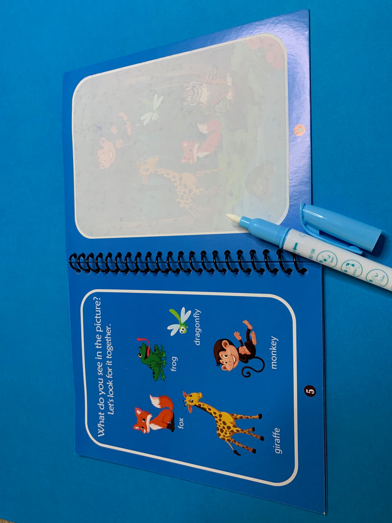 Libro Mágico de Agua Montessori