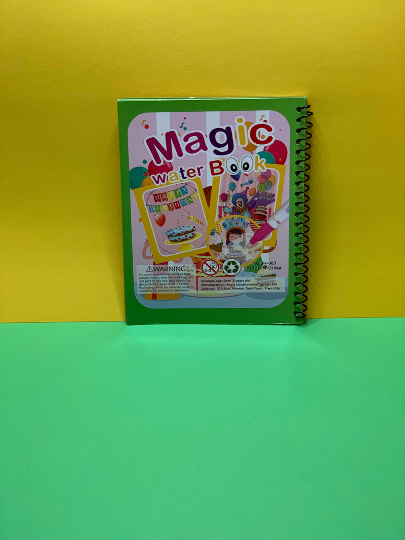 Libro Mágico de Agua Montessori