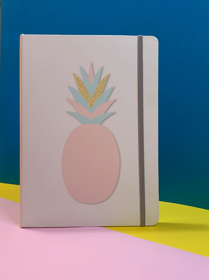 A5 Pineapple Style Lined Notebook - Clairefontaine