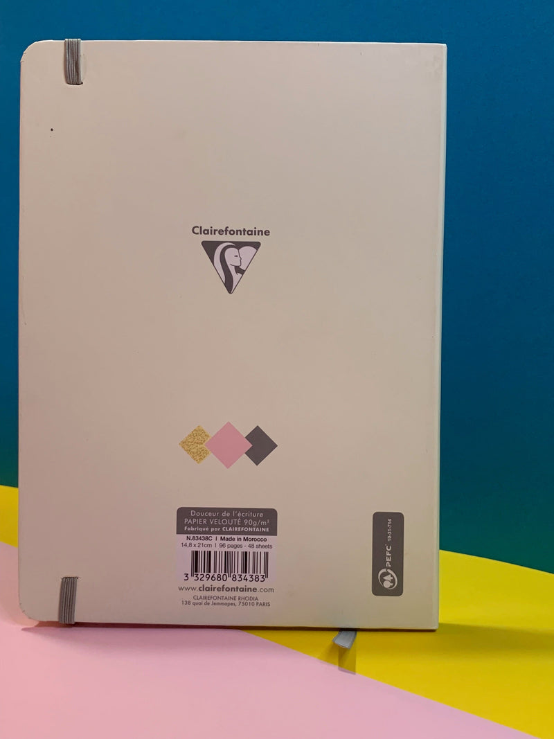 A5 Pineapple Style Lined Notebook - Clairefontaine