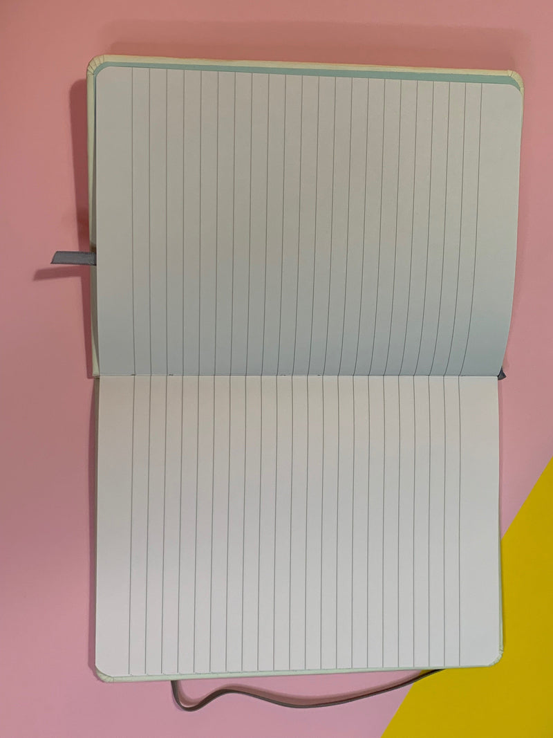 A5 Pineapple Style Lined Notebook - Clairefontaine