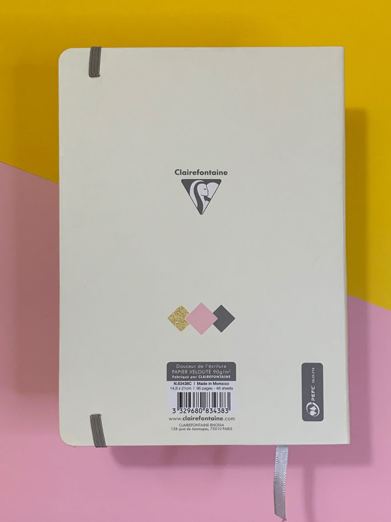 A5 Pineapple Style Lined Notebook - Clairefontaine