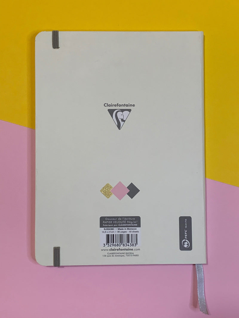 A5 Pineapple Style Lined Notebook - Clairefontaine