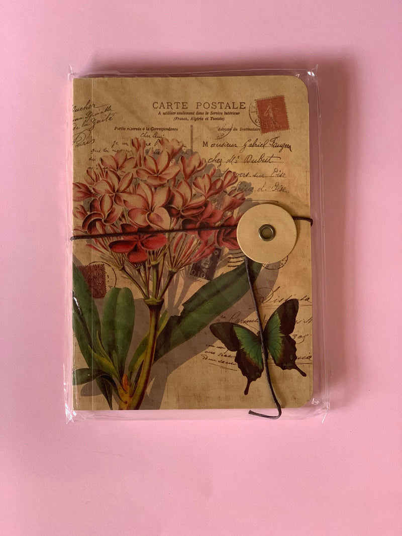 Cuaderno Estilo Tarjeta Postal, 60 Páginas, 70g, 14x10 cm