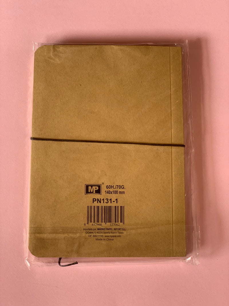 Cuaderno Estilo Tarjeta Postal, 60 Páginas, 70g, 14x10 cm