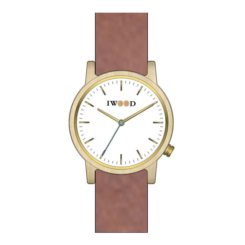 Iwood Echtholz Herrenuhr IW18444002-0