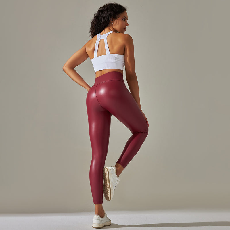 Leggins de Cuero PU