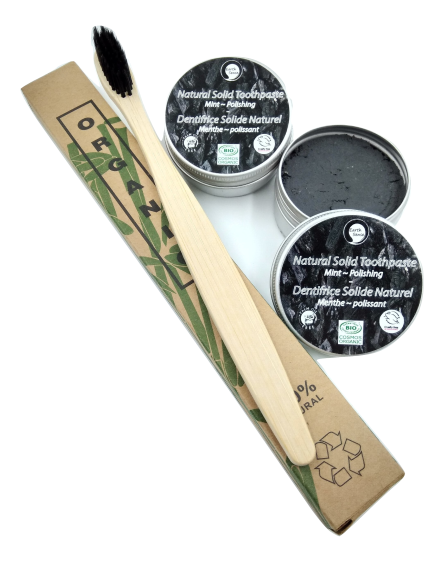 NEW PRICE - Natural Organic Certified Solid Toothpaste Gift Set-4