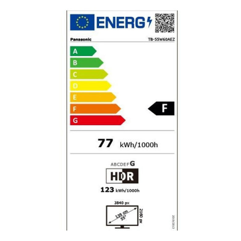 Smart TV Panasonic TB55W60AEZ 4K Ultra HD 55