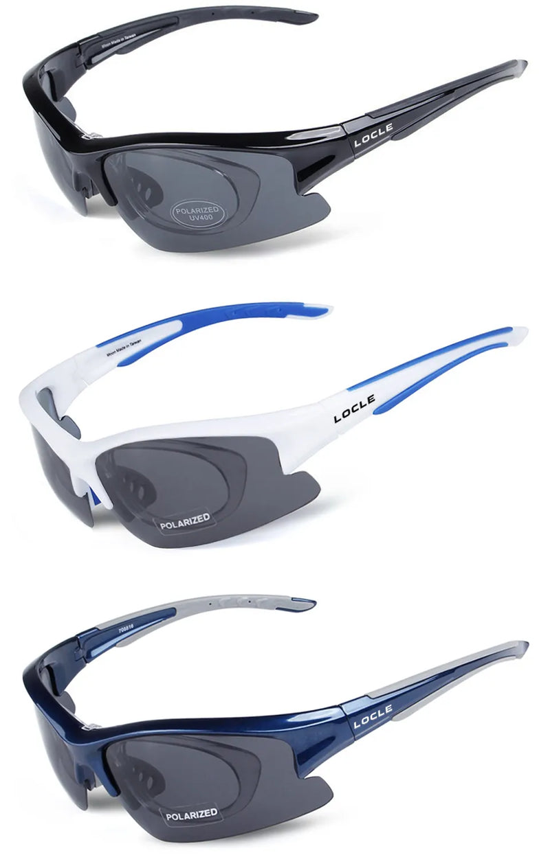 LOCLE Polarized UV400 Hiking Glasses 