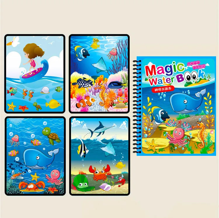 Libro Mágico de Agua Montessori