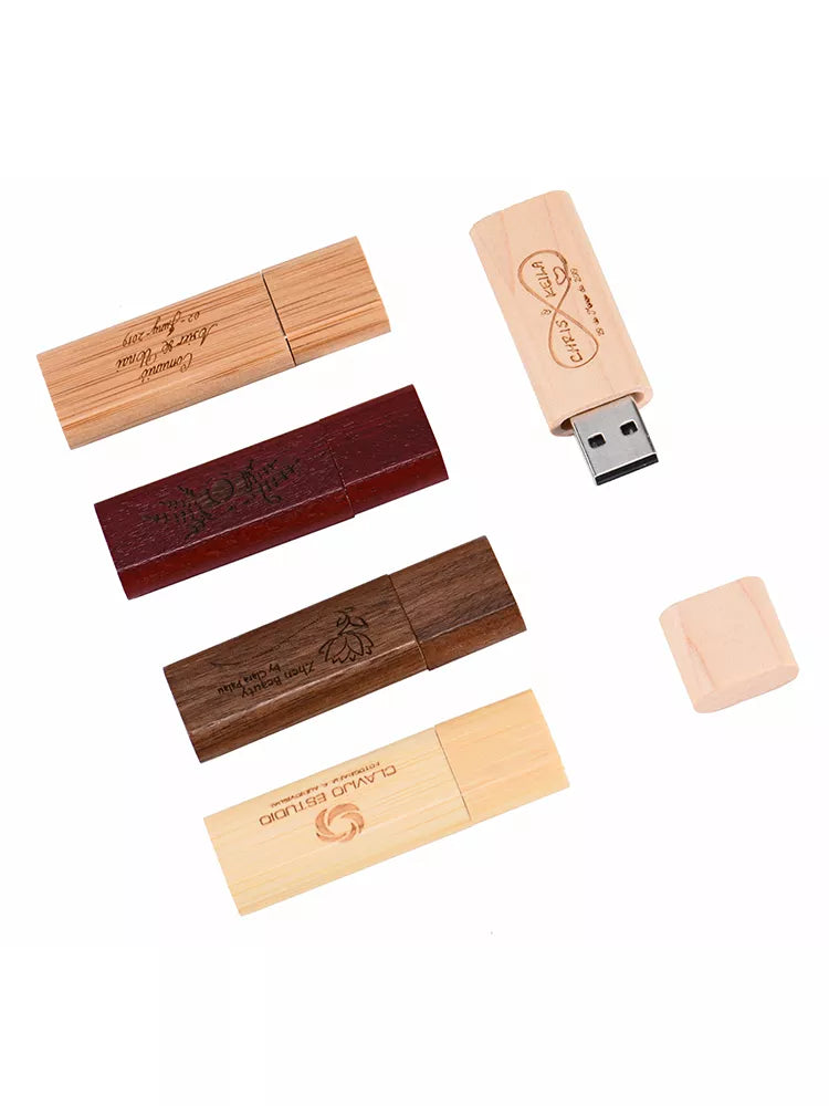 Memoria USB de Madera de Bambú JASTER