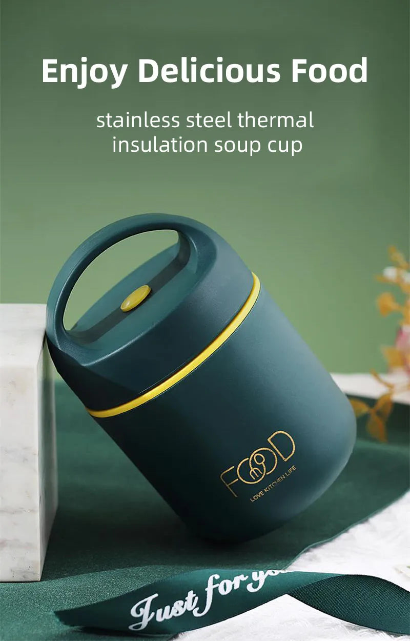 Multilayer Stainless Steel Soup Cup