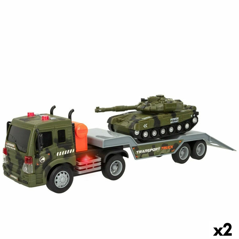 Vehicle Carrier Truck Speed & Go 47,5 x 11,5 x 10 cm (2 Units)-0