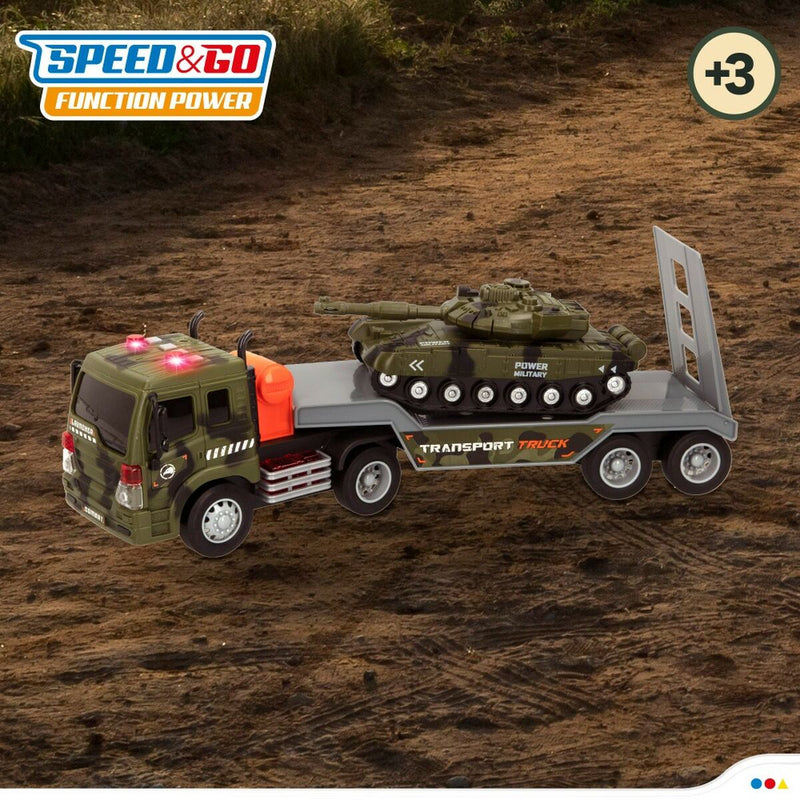 Vehicle Carrier Truck Speed & Go 47,5 x 11,5 x 10 cm (2 Units)-3