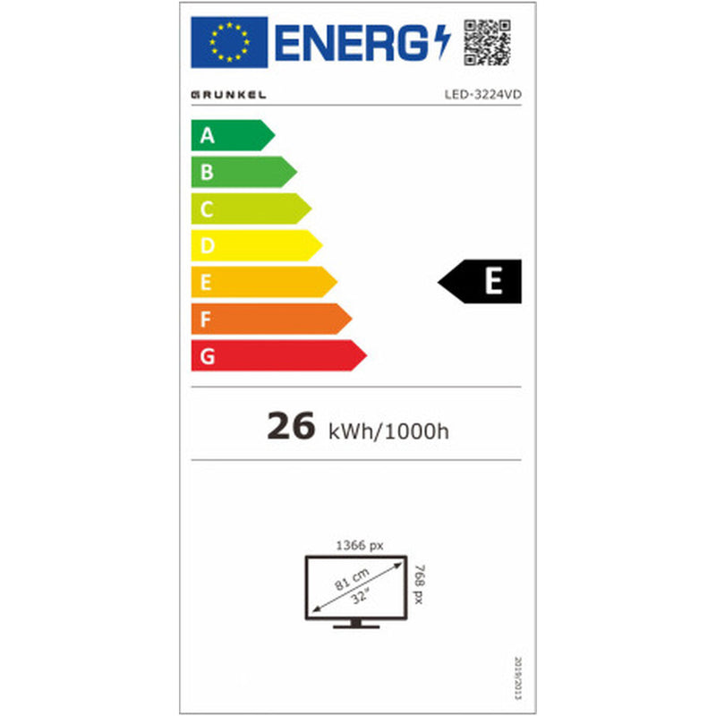 Smart TV Grunkel LED-3224VD Full HD 32