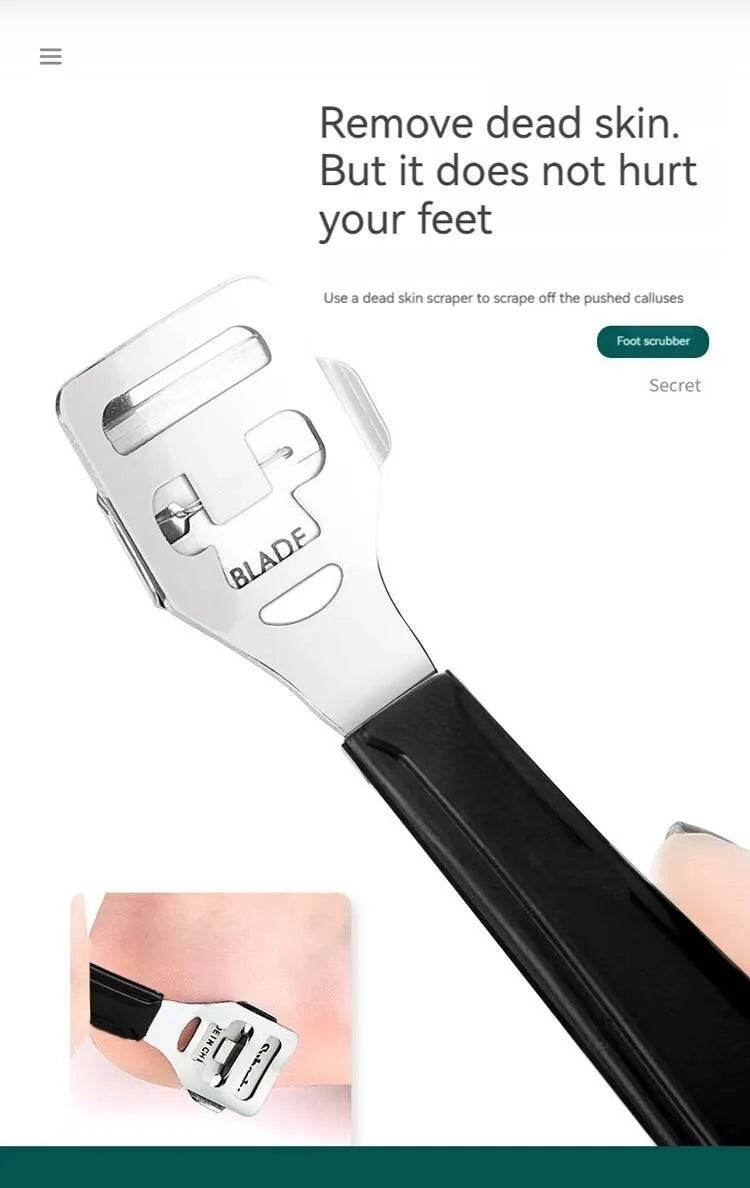 Foot grinder to remove dead skin calluses 